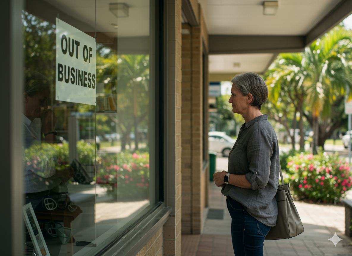 A document that has 'Deregistered' stamped in red across it. Worrells.