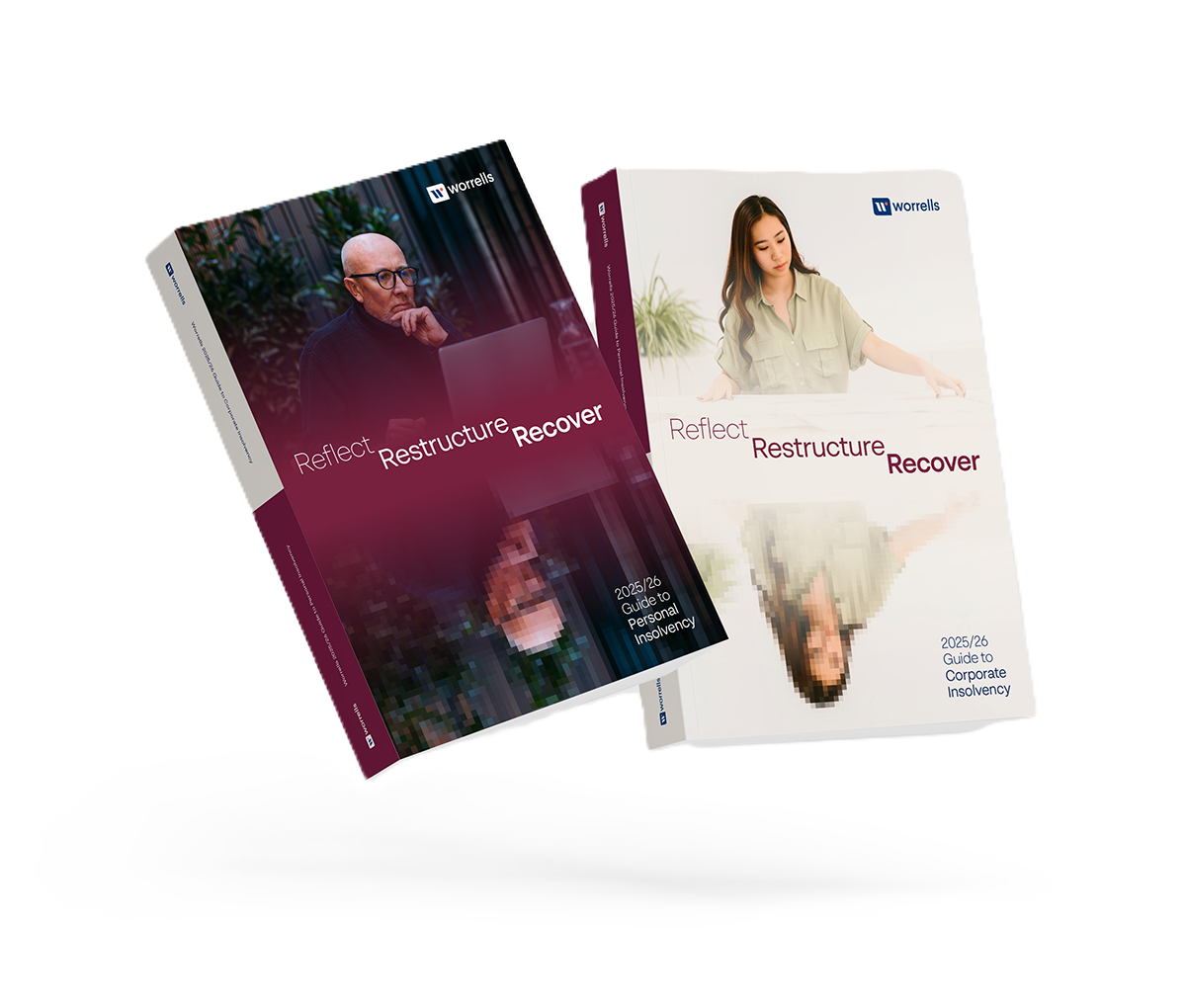 Two people meeting about bankruptcy